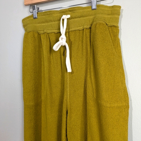 Free People Cactus Fuzzy Fleece Slouchy Trackie Sweatpant Joggers S - Picture 6 of 15